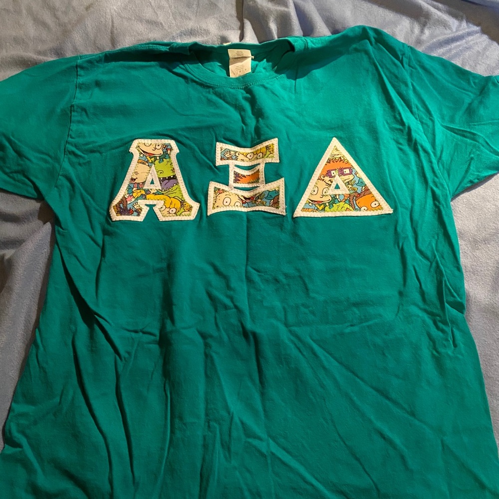 Alpha Xi Delta Letters T-shirt